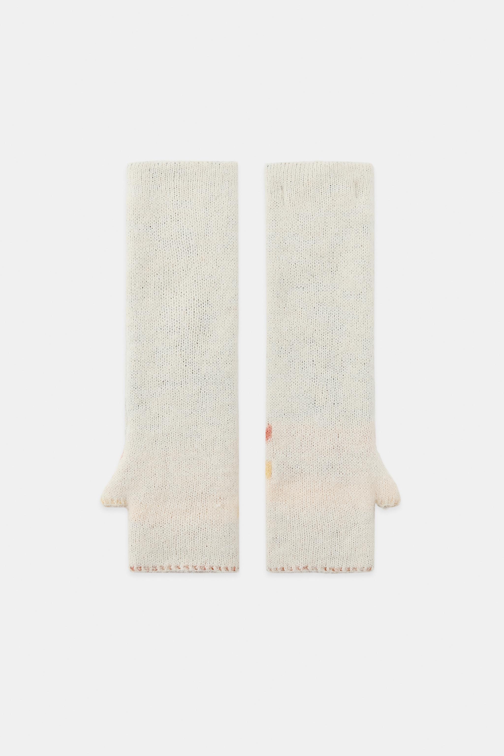 MITAINES IMPRIMÉES EN MAILLE